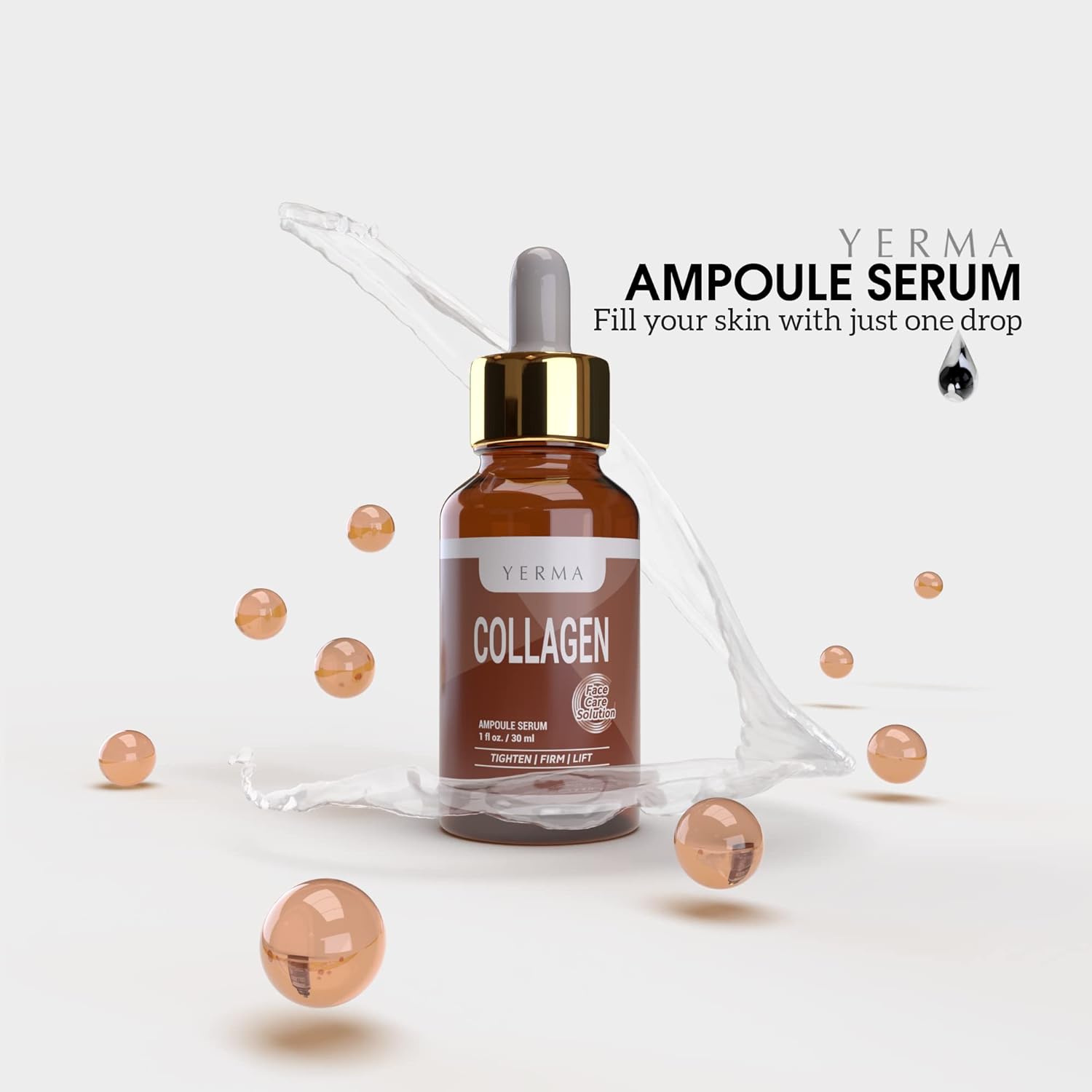 Sérum en ampoule au collagène