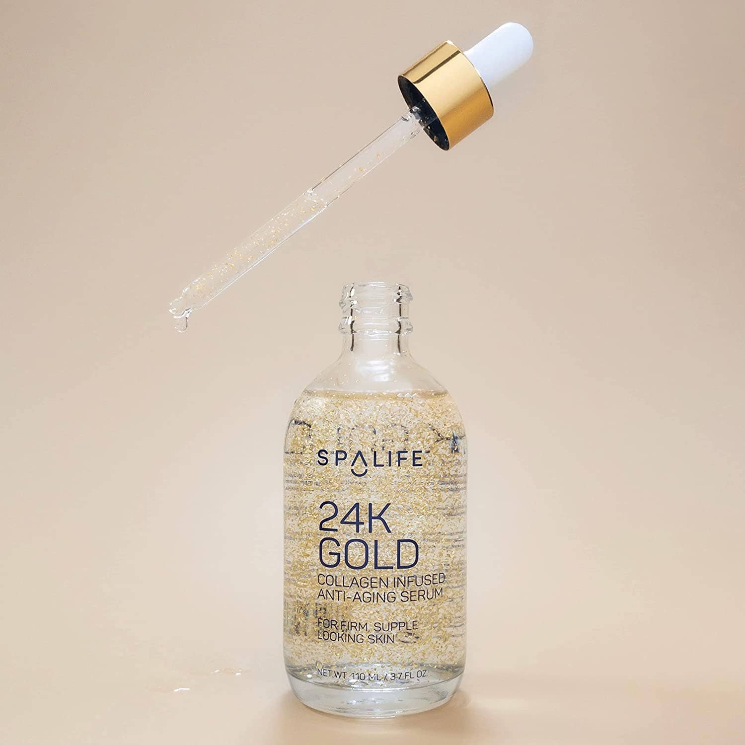 Sérum anti-âge infusé au collagène Gold 24K